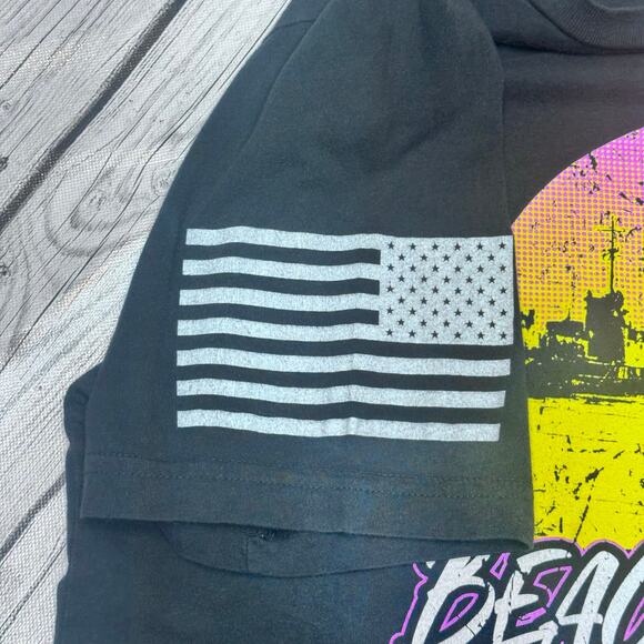 Grunt Style Beach Bash '44 Graphic T-Shirt Size X-Lg - Picture 4 of 4